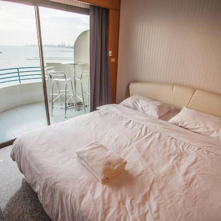 Pattaya Seaside Balcony/Beach Front/4 Peoples Na Chom Thian Exterior foto